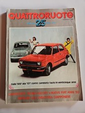 Speciale 25 Anni Quattroruote Dalla 600 Alla 127 Il Cambiamento ^ QR 02/1981