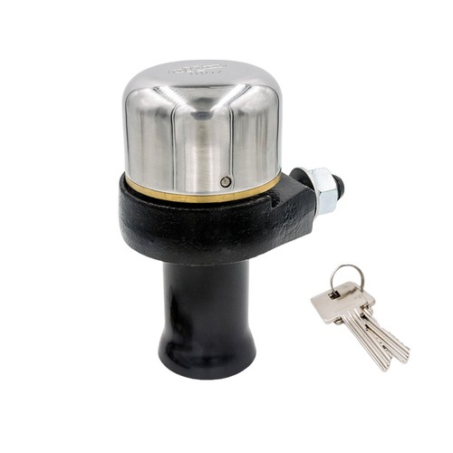 Lucchetto campana inox - inox, per