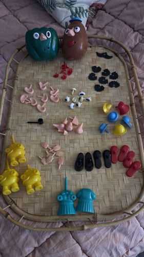 Lotto vintage hasbro - hasbro, mr
