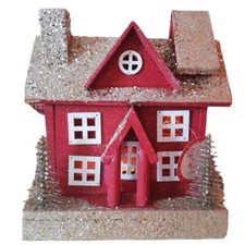 Casetta Natalizia con Luci LED