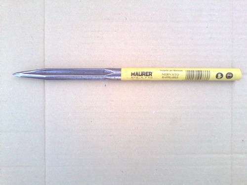 Scalpello per muratore - muratore, nervato