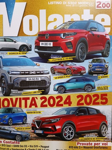 Volante 2024 novità - al,