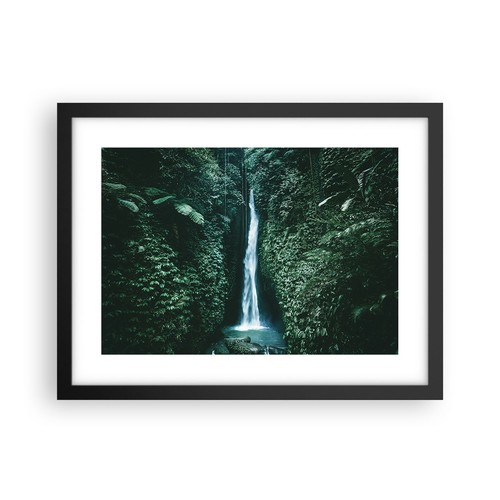 Poster 40x30cm tropici cascate - 40x30cm,