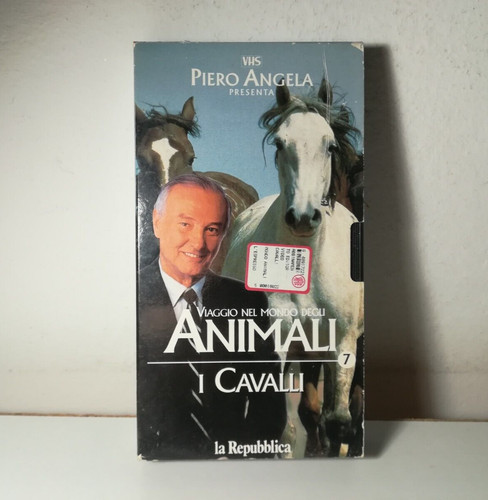 Vhs videocassetta piero angela - videocassetta,