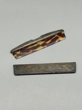 PETTINE ANTICO CON CUSTODIA IN MATERIALI PREGIATI