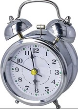 Sveglia Campana,Sveglia da Comodino Con Doppio Campanello,Sveglia Rumoso Classic