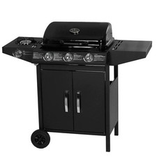 Barbecue a gas 3+1 fuochi