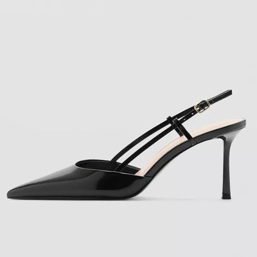 Decolte slingback nere donna - slingback,