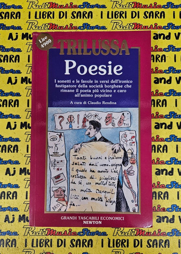 Book libro trilussa poesie - book,