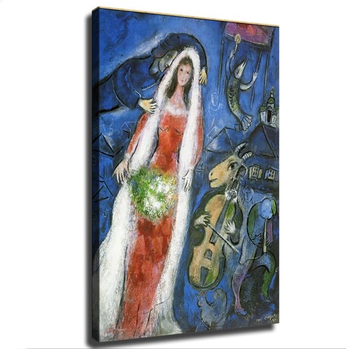 Marc chagall mariee poster - marc,