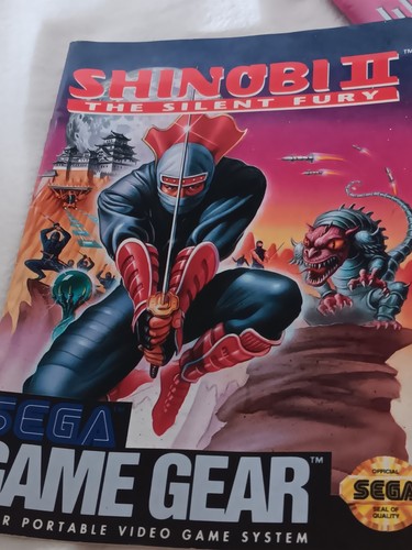 Sega game gear - sega, shinobi
