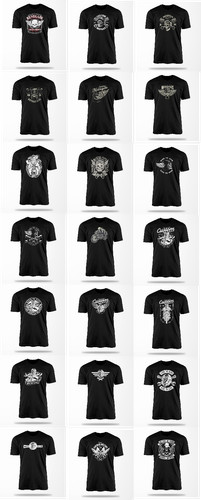 Shirt motociclista chopper - t-shirt,
