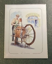 OGGETTISTICA:4 CROMOLITOGRAFIE - LAMINE RAME - MAESTRO MARCELLO CASSINARI VETTOR