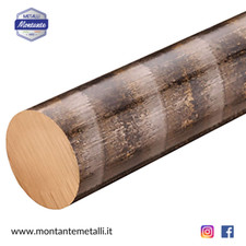 Barra Tonda Bronzo B14 Da 16 a 71 mm in Diverse Lunghezze Boccole - Cnc - Tornio