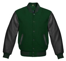 Giacca bomber varsity - giacca, verde