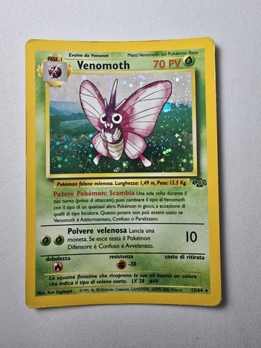 Pokemon venomoth rara - pokemon, 13/64