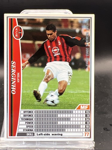 Serginho panini wccf 2002 - panini, 2002-2003