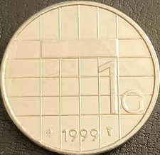 OLANDA MONETA 1 GULDEN 1999
