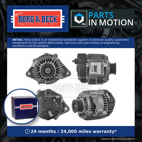 Alternatore bba2072 borg - alternatore,
