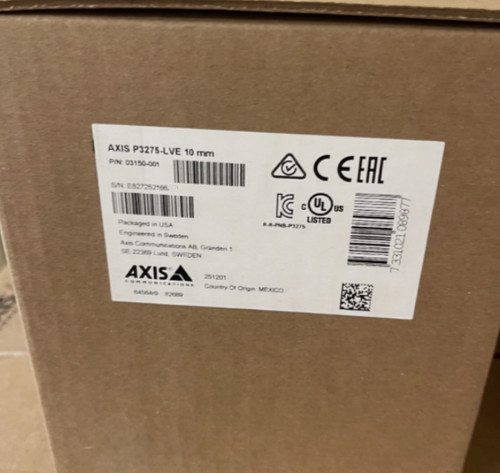 Axis p3275 lve telecamera - axis,