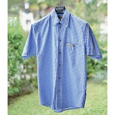 CAMICIA UOMO TIROLESE  TG.M  quadretti Stockerpoint