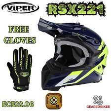 Casco Motocross + Guanti MX