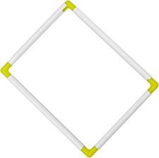 HEALLILY 30x40 cm Clip da Ricamo Telaio Punto Croce Portatile Trapuntatura PVC