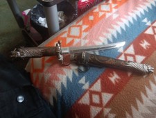 Mini Katana With Dragon Heads