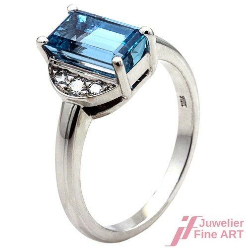 Anello oro bianco 750 - in,