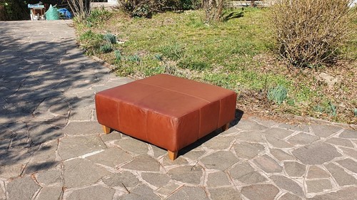 Pouf pelle marrone - in, chateau