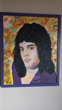 ~*~ Freddie Mercury, dipinto originale, firmato ~*~