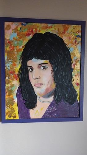 Freddie mercury dipinto - freddie,