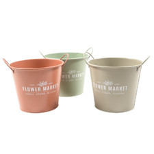 Vaso grande in latta con