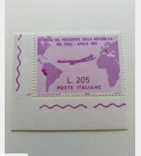 Francobollo gronchi rosa - francobollo,