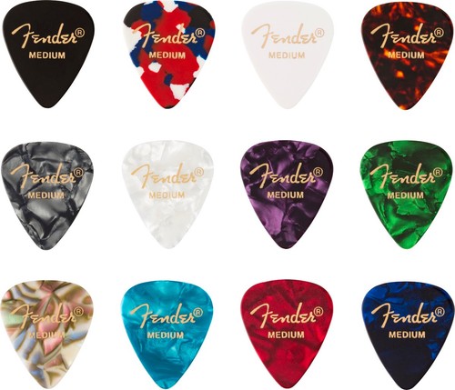 Fender guitar picks 351 shape - guitar,