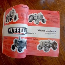 RIVISTA PROGRESSO AGRICOLO 1960 TRATTORI LANDINI NUFFIELD MCCORMICK BROWN