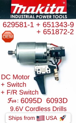 Makita 629581 motore 9 - dc, 9,6