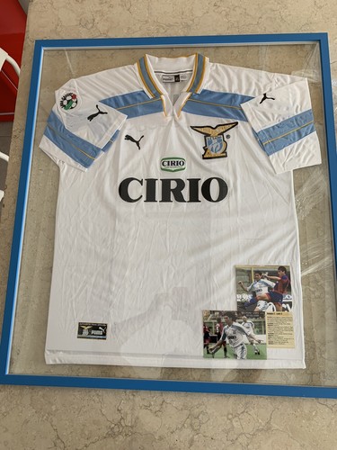 Maglia lazio salas match worn - maglia,