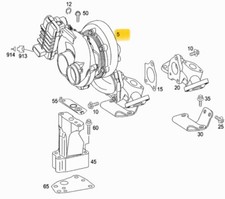 MERCEDES OM642 TURBOCOMPRESSORE OEM A6420908580 80