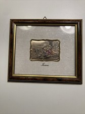 Quadri in argento 925 realizzato a mano a sbalzo - Idea Regalo