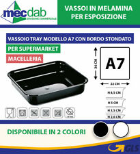 Vassoio A7 Per Salumeria in Melamina Vassoi Per Vetrina Alimenti 36 x 22 Cm