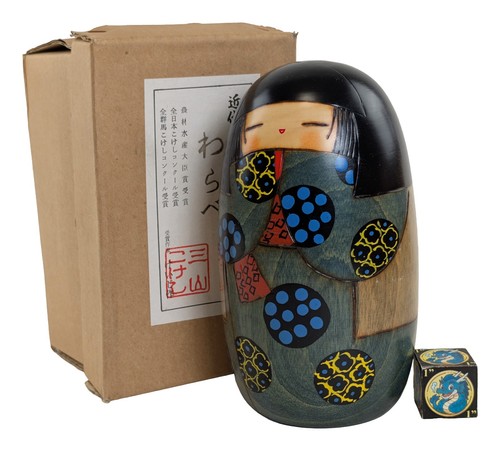Bambola kokeshi creativa - bambola,