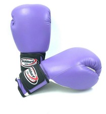 Guantoni da boxe viola stile