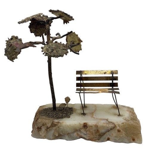 Brutalist art metal - brutalist,