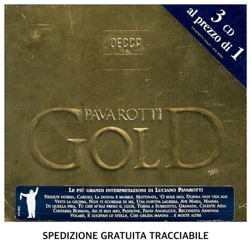Luciano pavarotti gold - pavarotti,