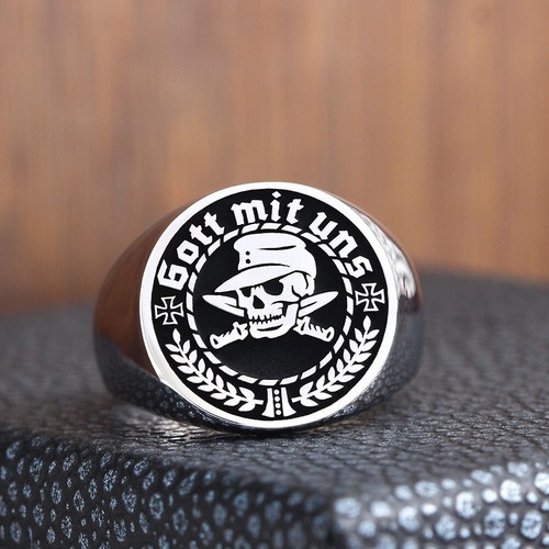 Anello teschio gott mit - gott,