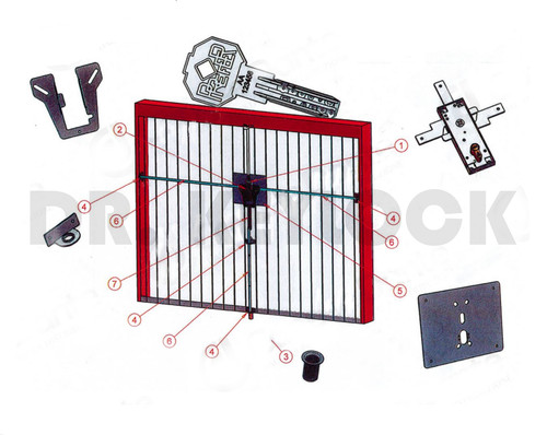 Kit sicurezza per basculante - kit,