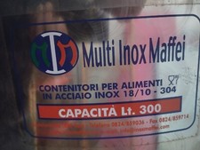 Serbatoio Acciaio Inox 300 Litri Olio Vino