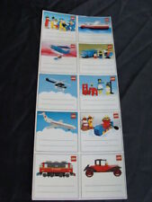 ADESIVO LEGO TRENO AEREO AUTO VINTAGE STICKER AUTOCOLLANT VINTAGE OLD ITALY