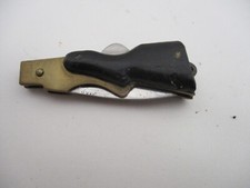 ANCIEN COUTEAU PLIANT STAINLESS PAKISTAN EN FORME DE FUSIL